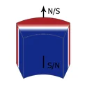 SmCo arc segment diametrically magnetized magnets