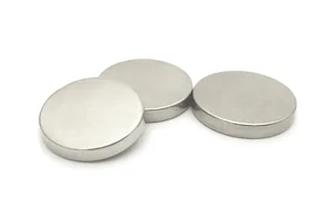 NiCuNi coated NdFeB disc magnets 