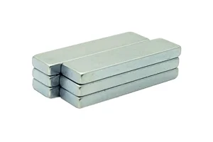 Zinc coated neodymium rectangular magnets 